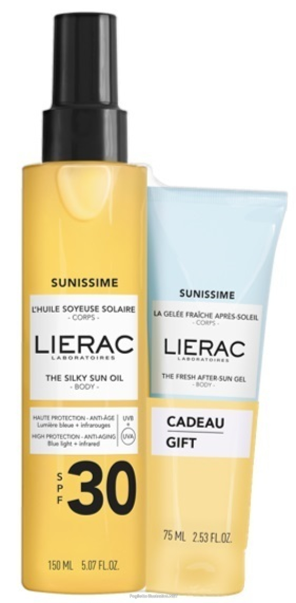 Cerca Offerte di lierac sunissime olio setoso solare spf 30 + gel doposole rinfrescante in regalo e acquista online