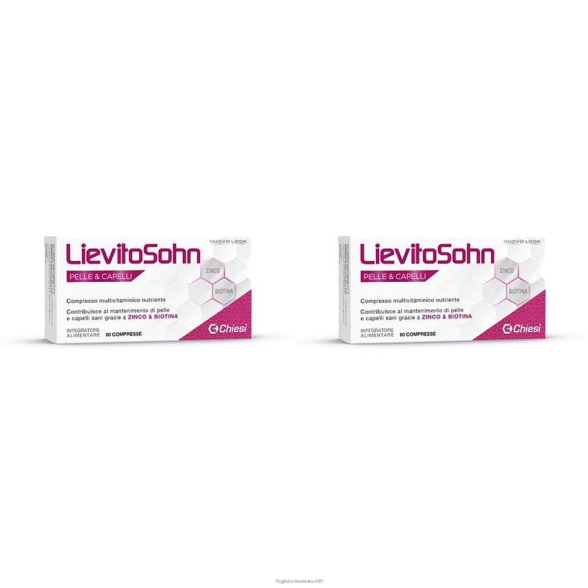 Cerca Offerte di lievitosohn pelle e capelli compresse set da 2 2x60 pz e acquista online