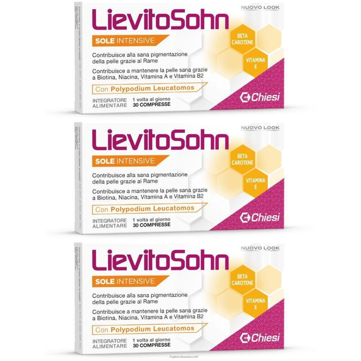 Cerca Offerte di lievitosohn sole intensive integratore alimentare compresse 3x30 pz co e acquista online