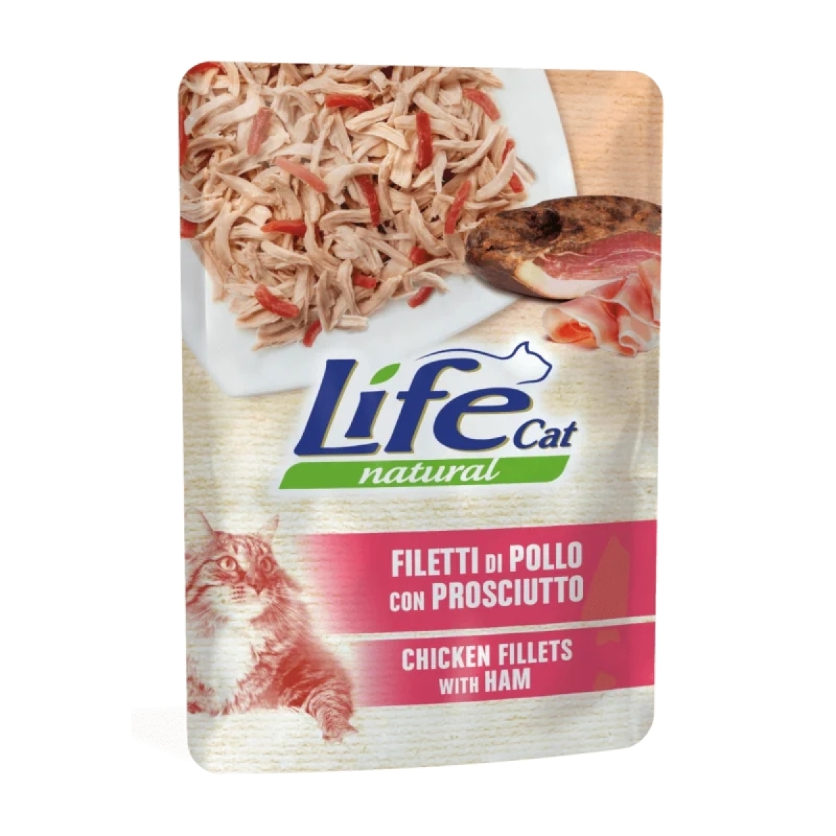 Cerca Offerte di Life natural cat pollo con prosciutto - alimento umido per gatti 70 gr e acquista online