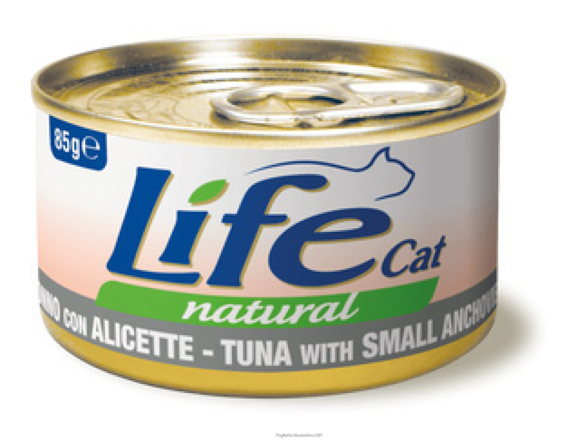 Cerca Offerte di life pet care cibo umido tonno e alicette per gatti adulti 85g e acquista online