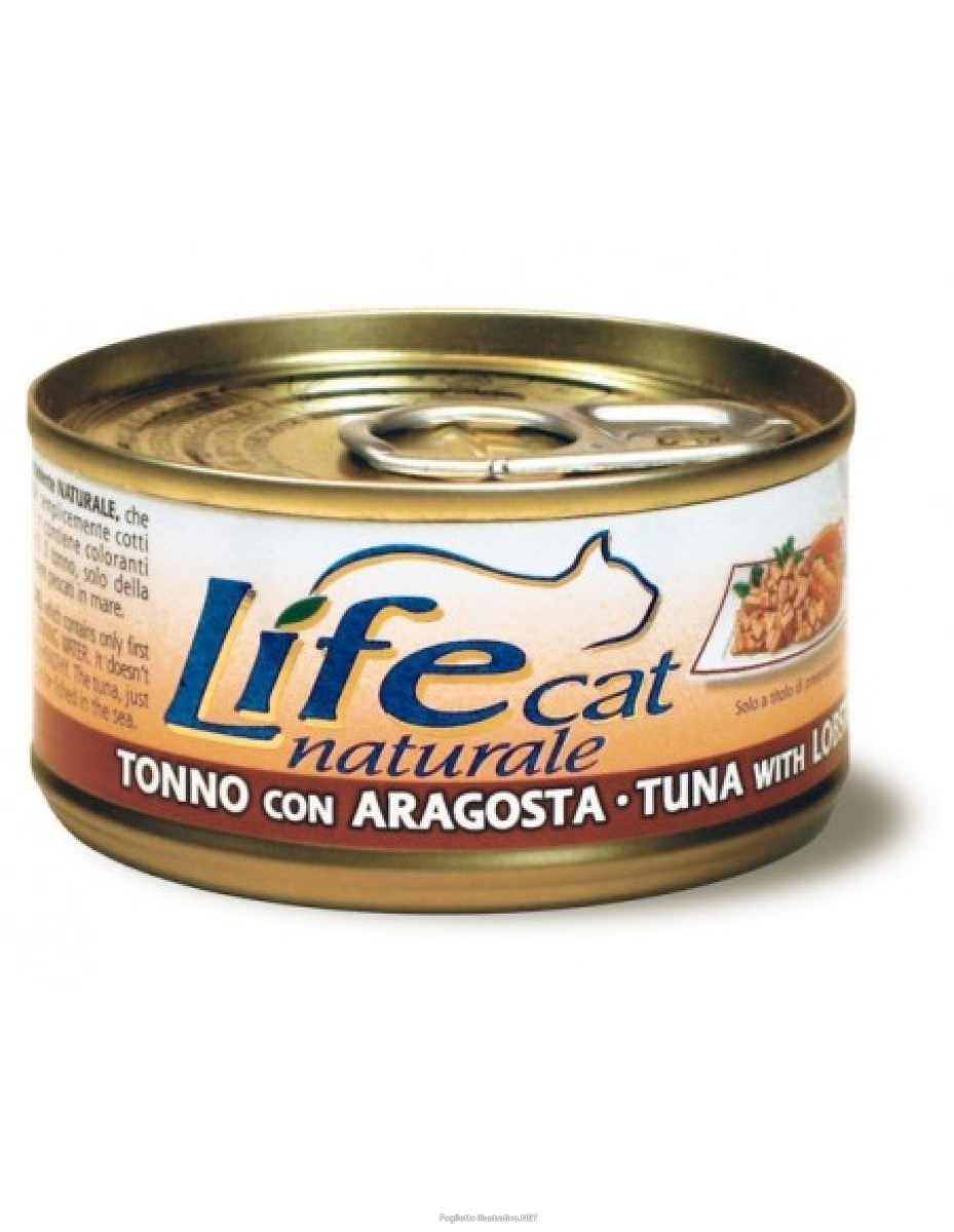 Cerca Offerte di life pet care cibo umido tonno e aragosta per gatti adulti 85g e acquista online