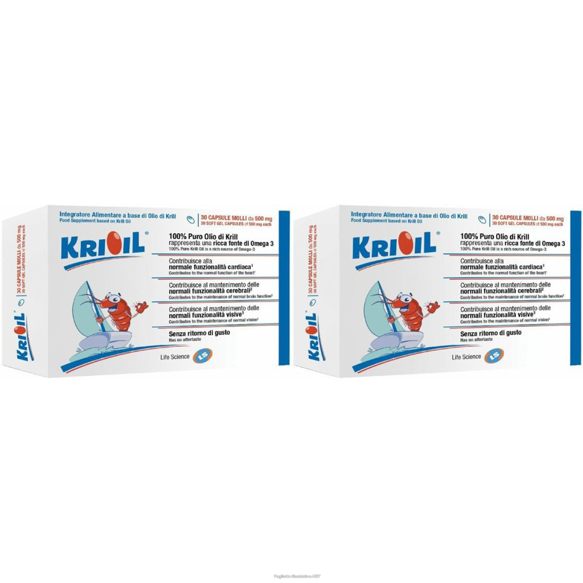 Cerca Offerte di life science krioil set da 2 2x21,3 g capsule e acquista online