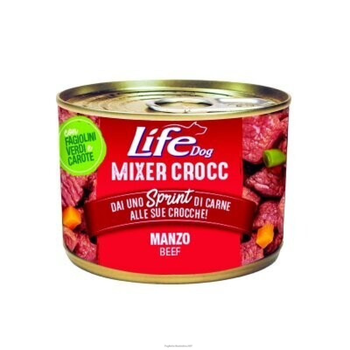 Cerca Offerte di lifepetcare life cane mixer crocc manzo 150gr (lattina) e acquista online