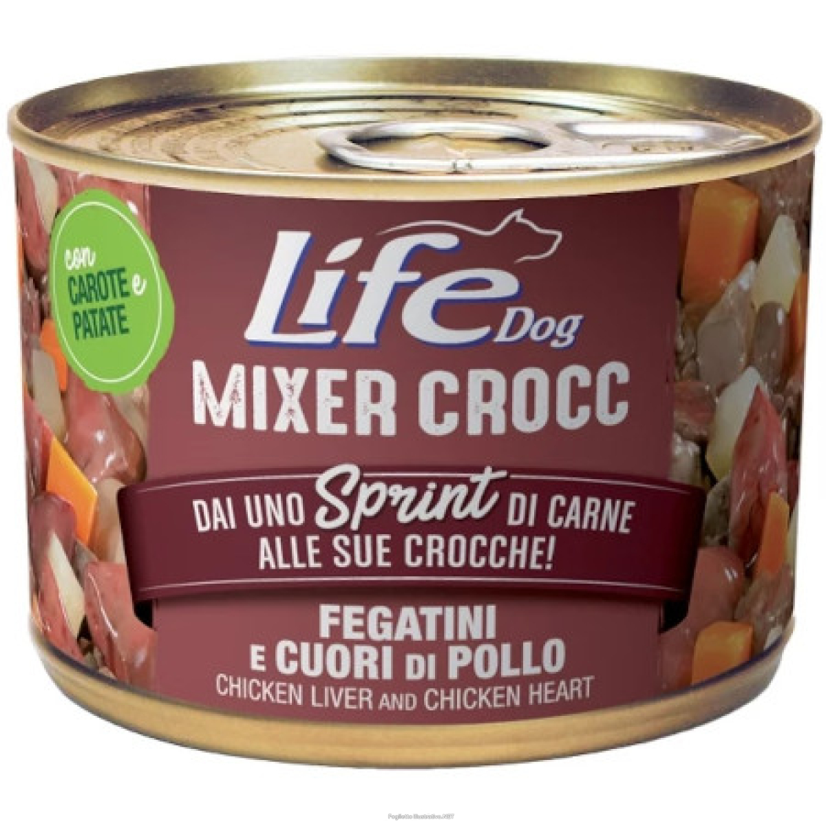 Cerca Offerte di lifepetcare life cane mixer crocc petto di pollo fegatini 150gr (lattina) e acquista online