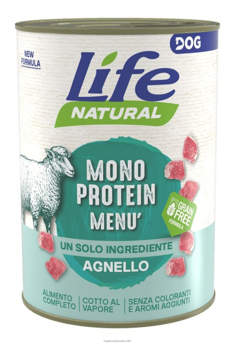 Cerca Offerte di lifepetcare life cane natural monoproteico agnello 400gr (lattina) e acquista online