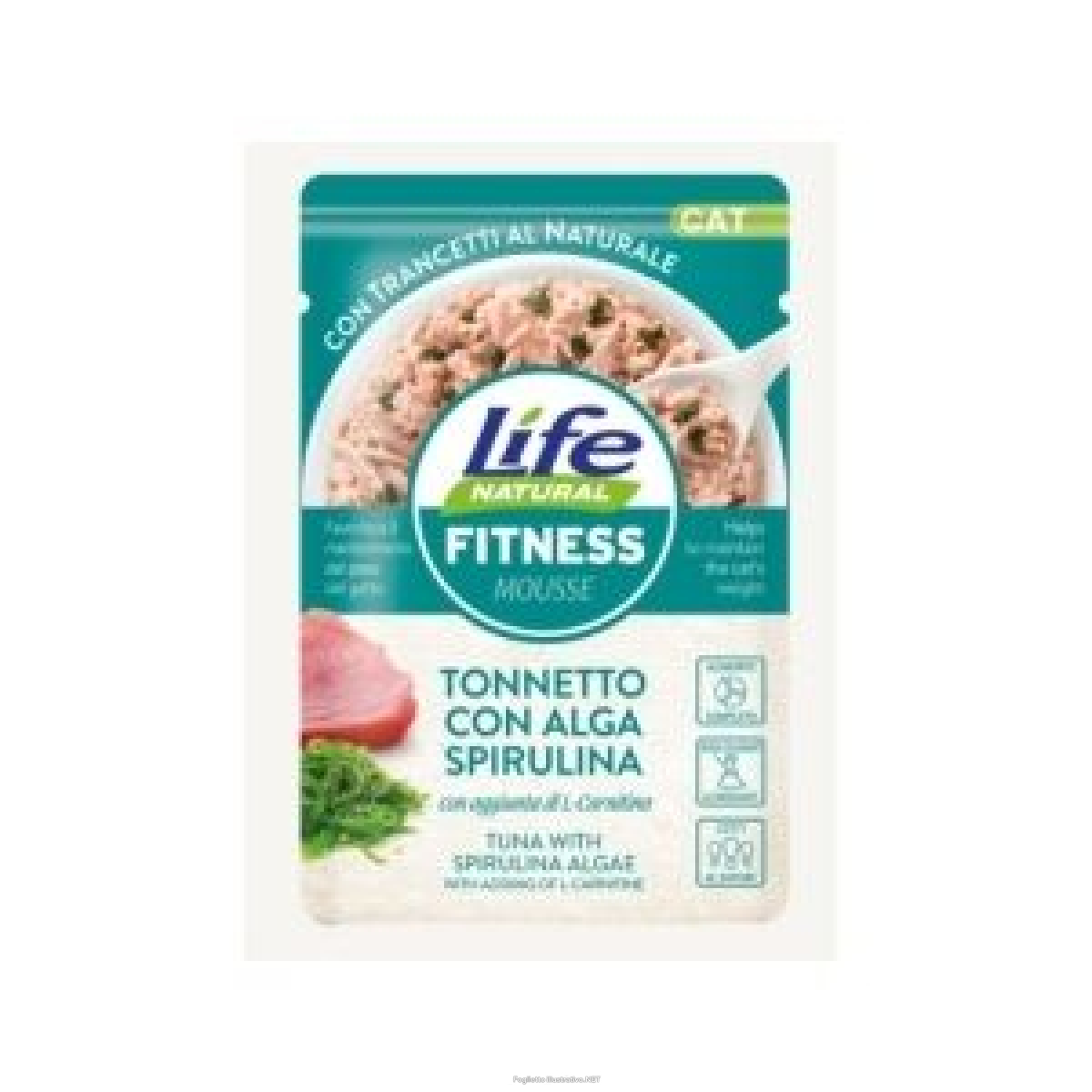 Cerca Offerte di lifepetcare life gatto fitness mousse tonnetto alga spirulina 70gr (bustina) e acquista online