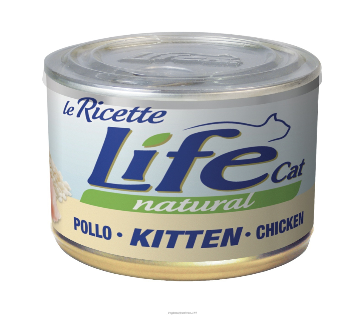 Cerca Offerte di lifepetcare life gatto natural le ricette kitten pollo uova riso 150gr (lattina) e acquista online