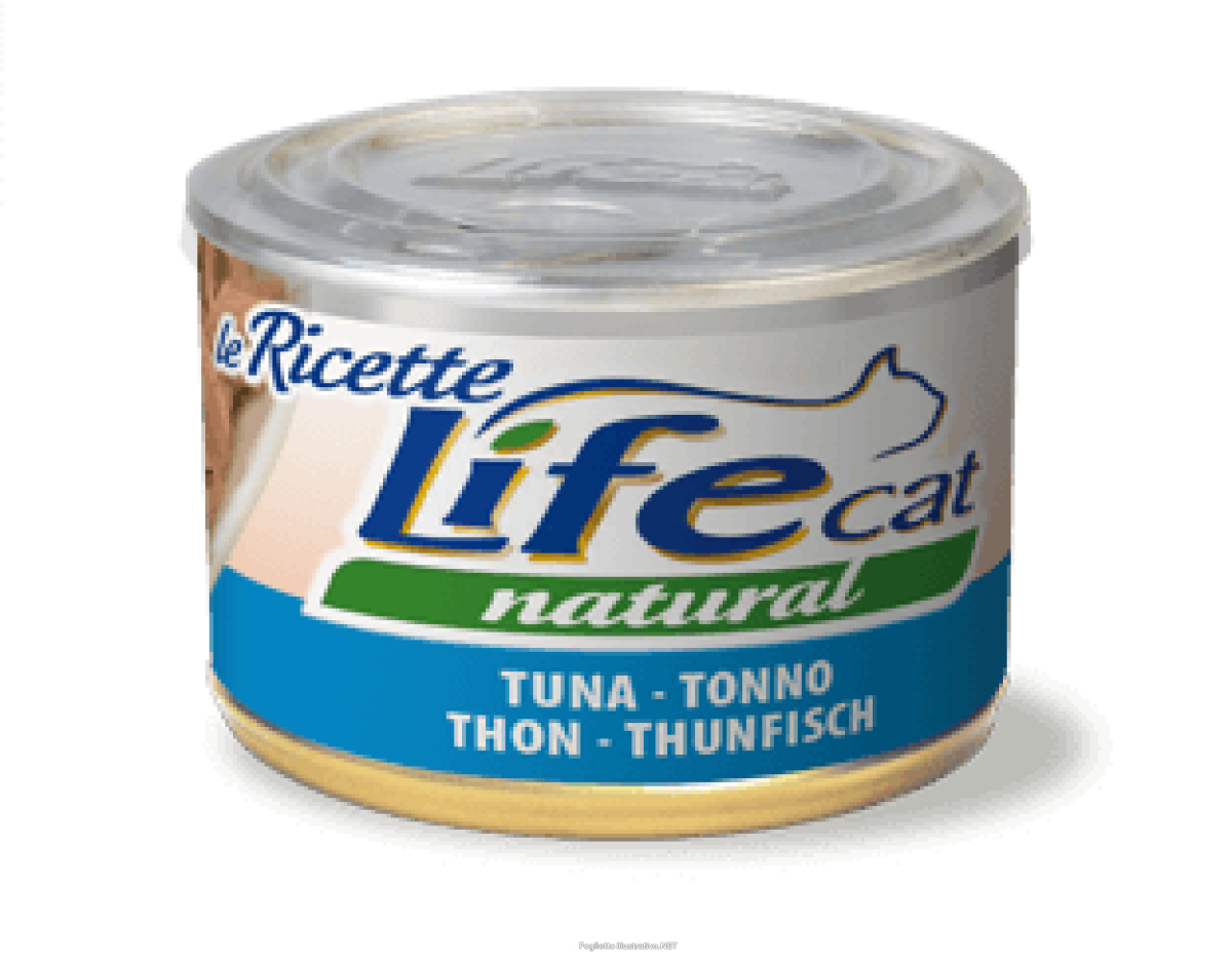 Cerca Offerte di lifepetcare life gatto natural le ricette tonno 150gr (lattina) e acquista online