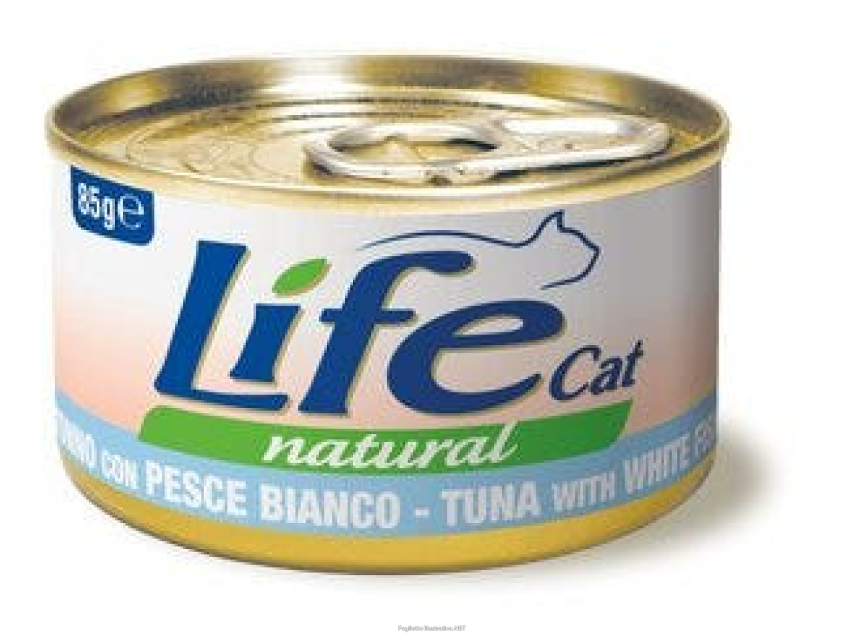 Cerca Offerte di lifepetcare life gatto natural le ricette tonno pesce bianco 150gr (lattina) e acquista online