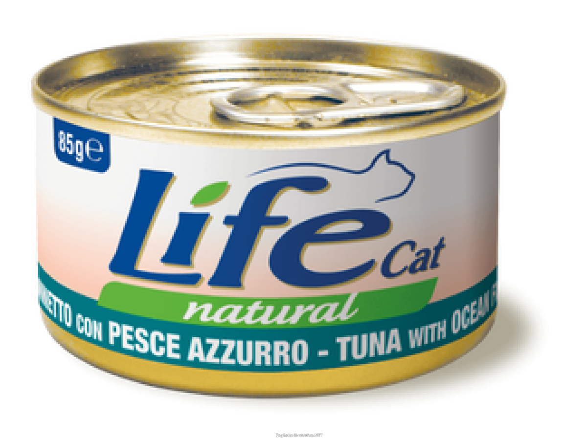 Cerca Offerte di lifepetcare life gatto natural tonno pesce azzurro 85gr (lattina) e acquista online