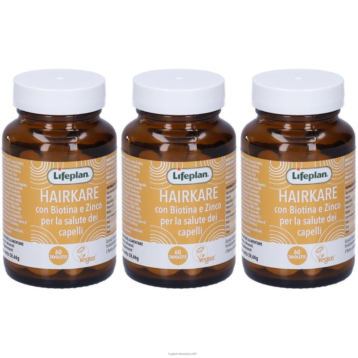 Cerca Offerte di lifeplan® hairkare 3x58,66 g compresse masticabili e acquista online