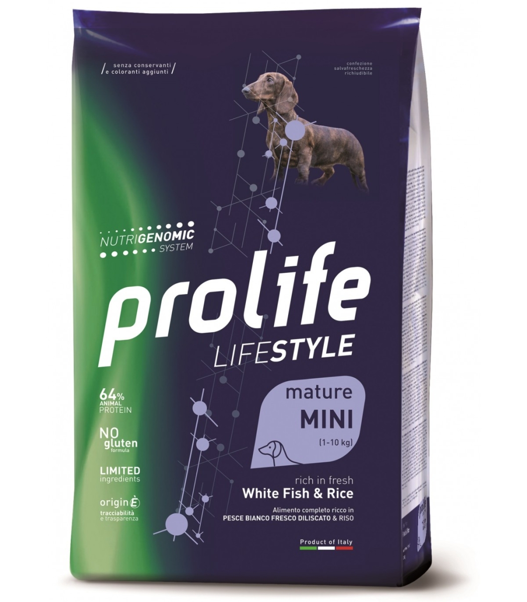 Cerca Offerte di Lifestyle mature mini al pesce bianco & riso - alimento completo per cani piccoli senior 2 kg e acquista online
