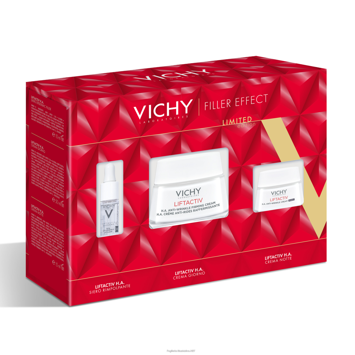 Cerca Offerte di liftactiv ha cofanetto natale 2024 1 liftactive supreme pelli normali miste 50 ml + 1 lift supreme ha epidermic fill 10ml + ech lift supreme notte 15 ml e acquista online