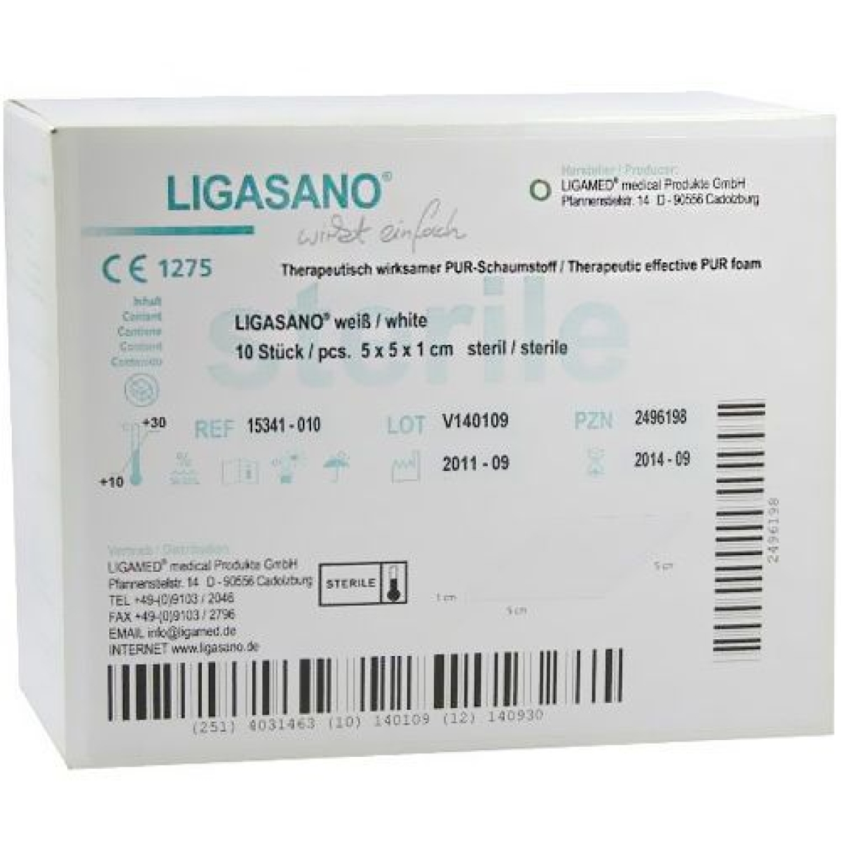 Cerca Offerte di Ligasano® wundverband weiss steril 5 x 1cm 10 pz fasciatura e acquista online