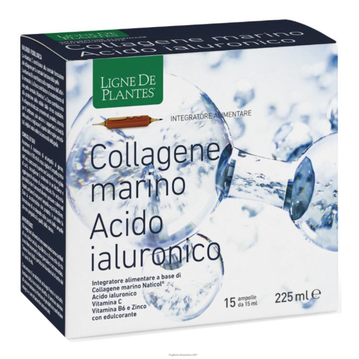 Cerca Offerte di ligne de plantes collagene marino acido ialuronico 15 ampolle da 15 ml e acquista online