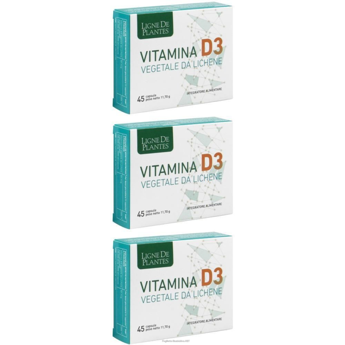 Cerca Offerte di ligne de plantes vitamina d3 vegetale 45 capsule 3x11,7 g e acquista online