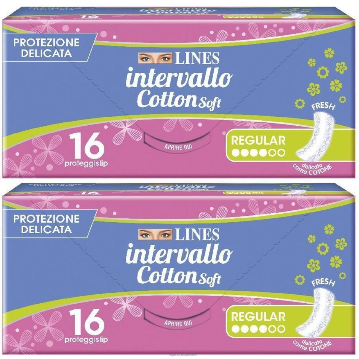 Cerca Offerte di lines intervallo cotton soft 2x16 pz assorbenti e acquista online