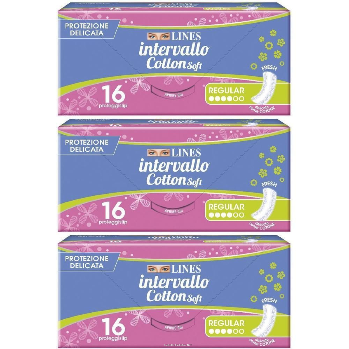 Cerca Offerte di lines intervallo cotton soft 3x16 pz assorbenti e acquista online