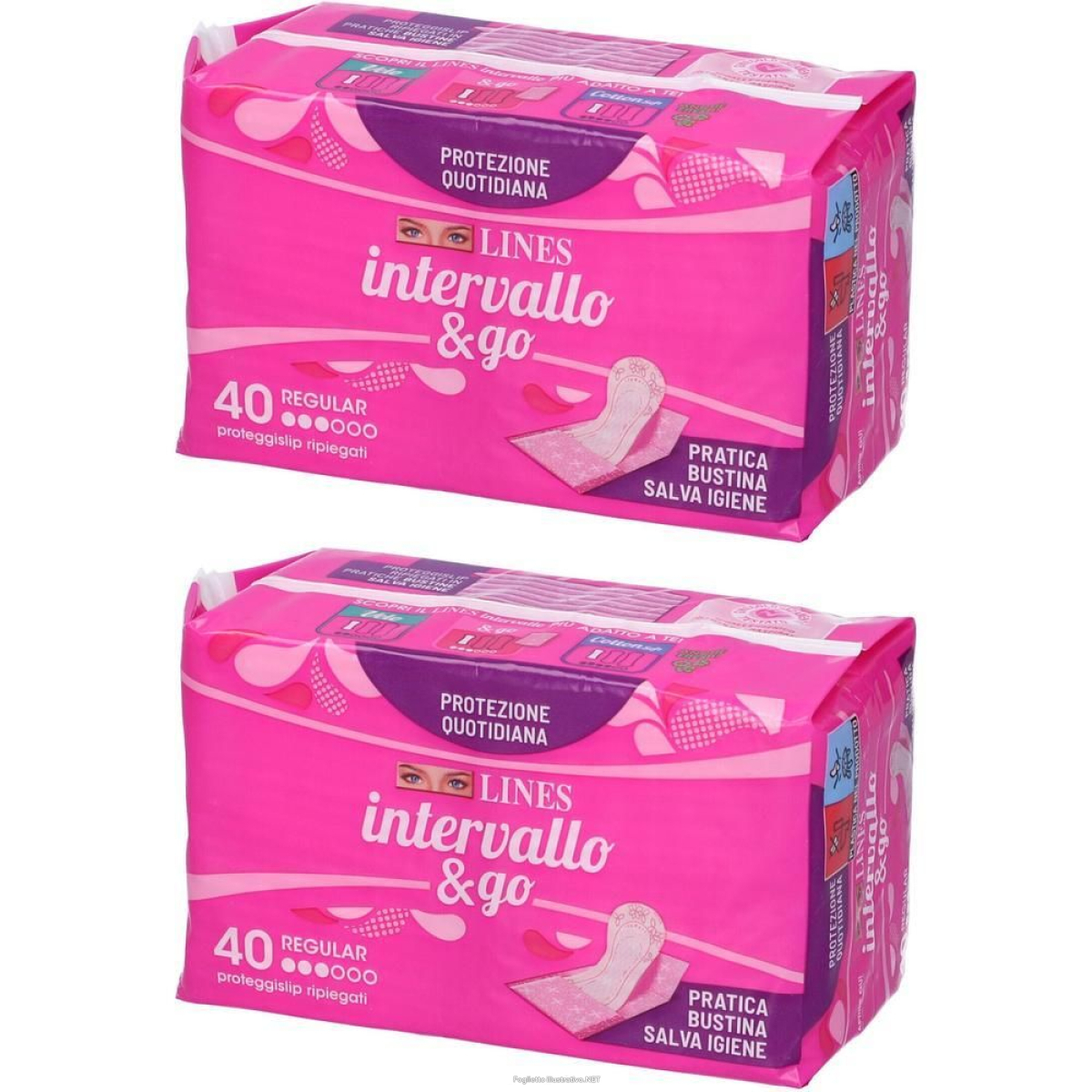 Cerca Offerte di lines intervallo proteggislip ripiegati 2x40 pz assorbenti e acquista online