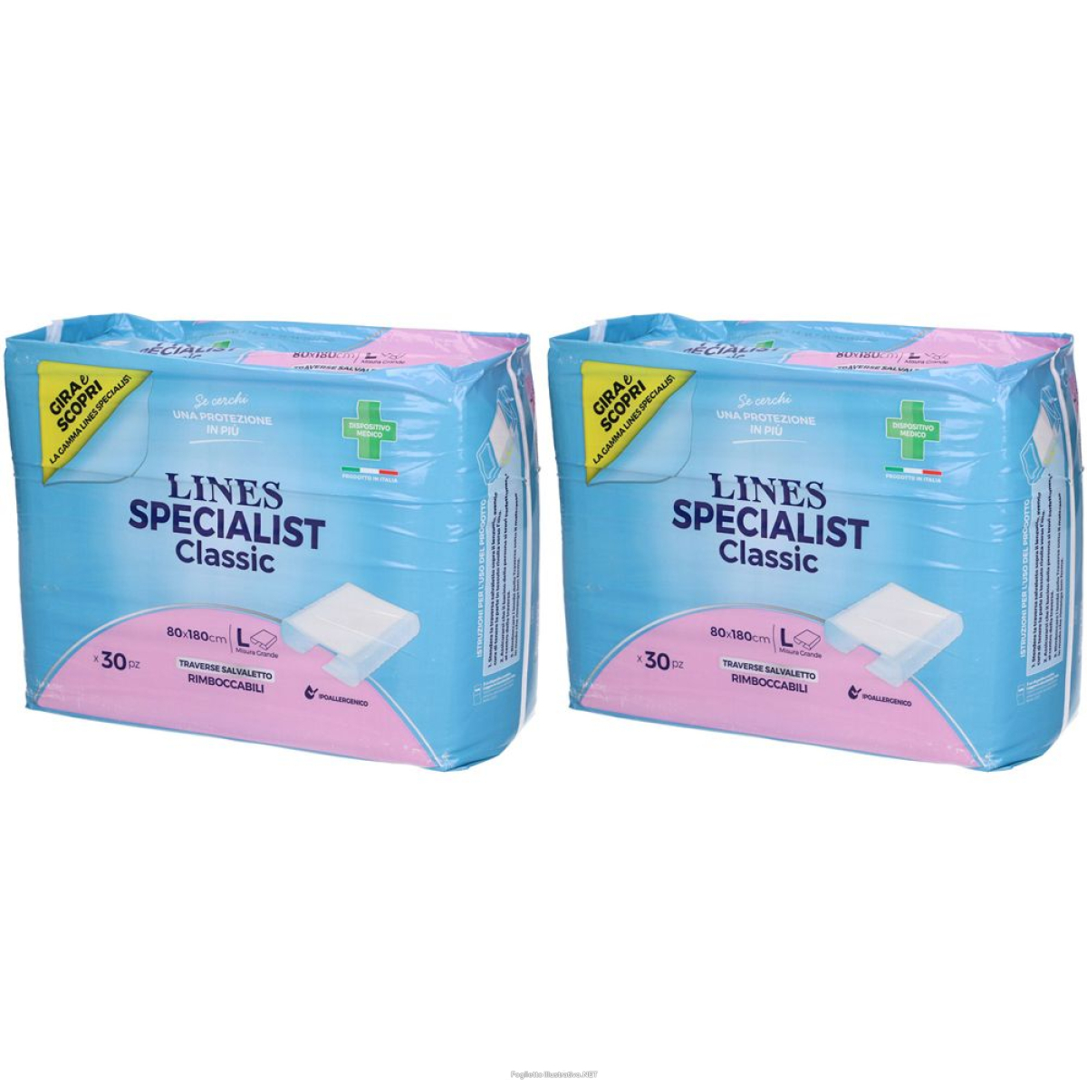 Cerca Offerte di lines specialist classic traverse salvaletto rimboccabili set da 2 2x3 e acquista online