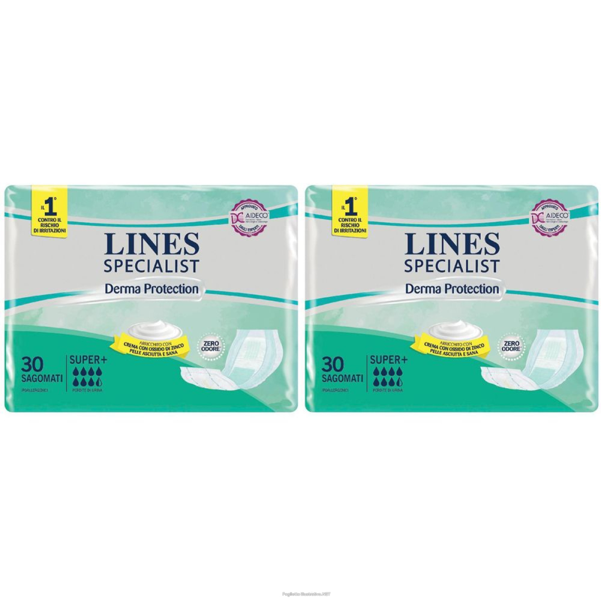Cerca Offerte di lines specialist derma protection super+ sagomati set da 2 2x30 st e acquista online