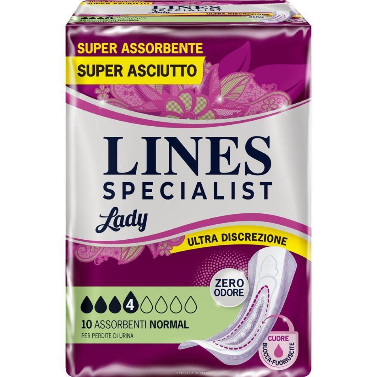 Cerca Offerte di lines specialist lady normal 5x10 st e acquista online