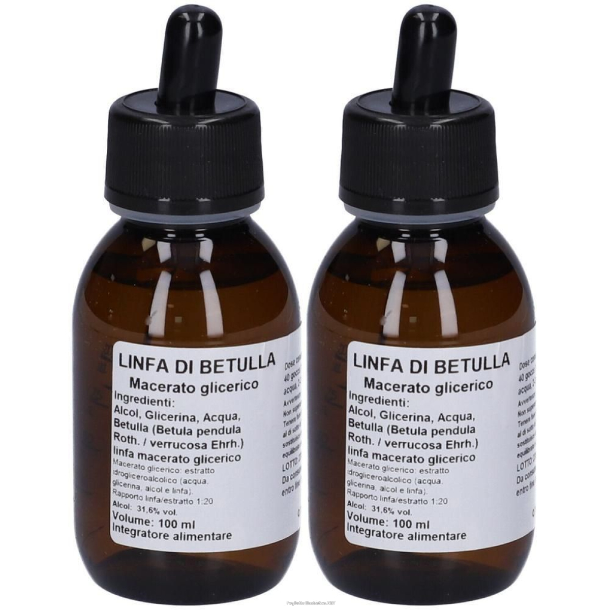 Cerca Offerte di linfa di betulla macerato glicerico 10% gocce 100ml 2x100 ml e acquista online