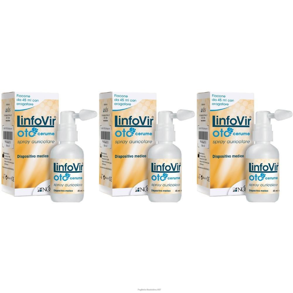 Cerca Offerte di linfovir® oto cerume spray auricolare 3x45 ml e acquista online