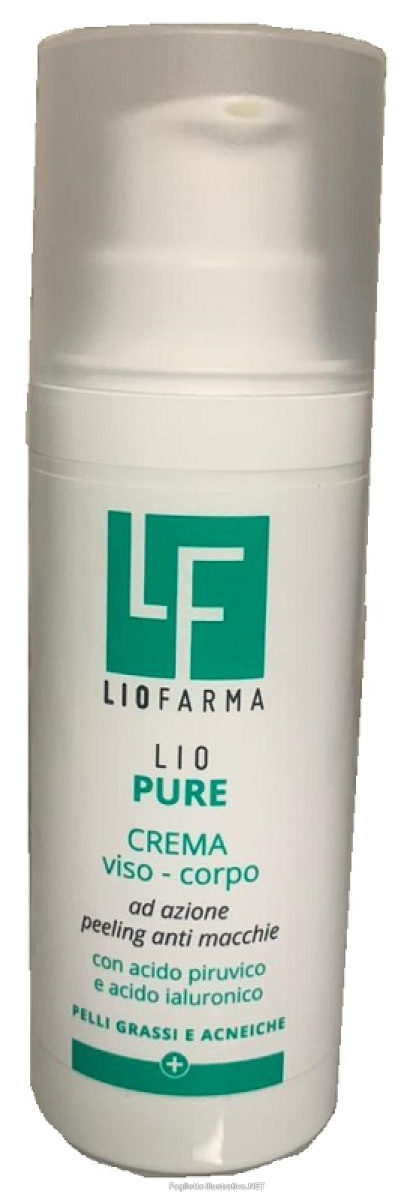 Cerca Offerte di lio pure crema viso e corpo ad azione peeling anti macchie pelli grasse e acneiche 50ml e acquista online