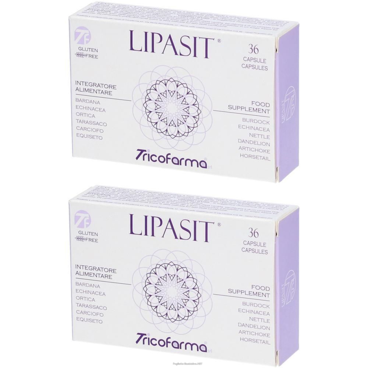Cerca Offerte di lipasit dermopur 36 capsule 500 mg 2x18 g e acquista online