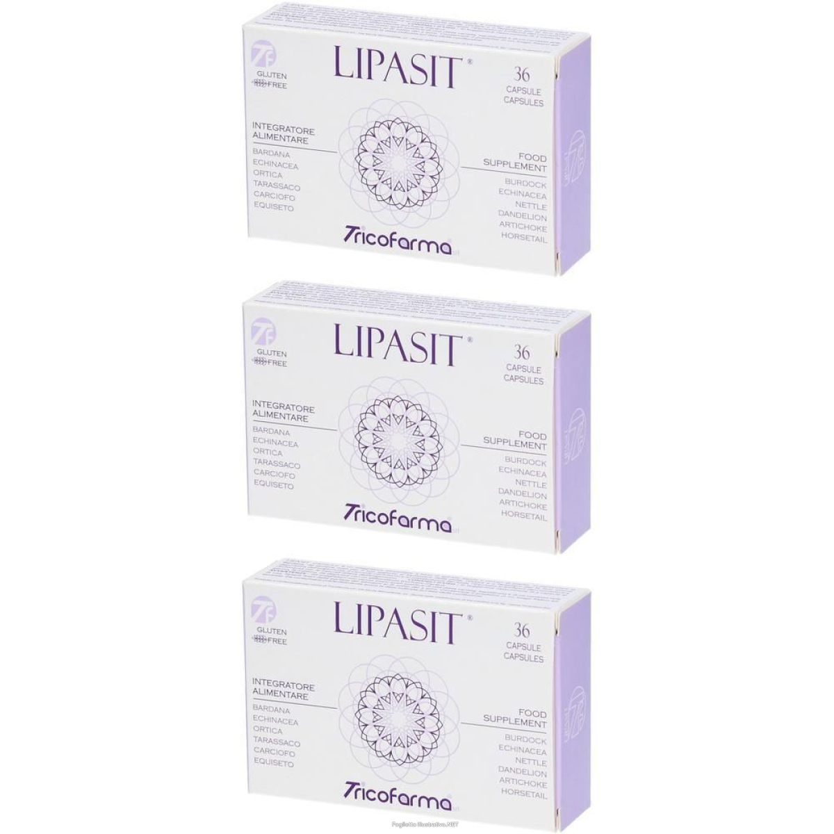Cerca Offerte di lipasit dermopur 36 capsule 500 mg 3x18 g e acquista online