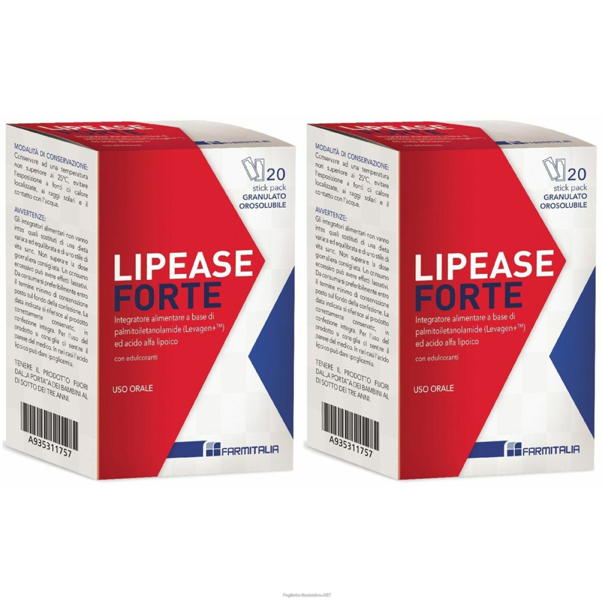 Cerca Offerte di lipease forte set da 2 2x20 pz bustina e acquista online
