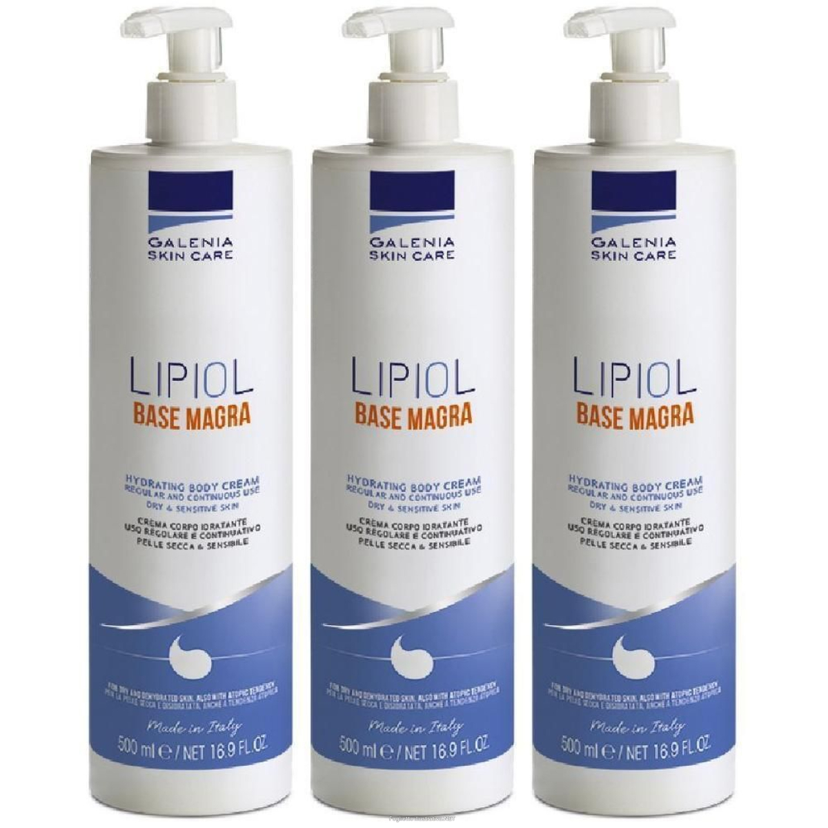 Cerca Offerte di lipiol base magra 500 ml 3x500 ml crema e acquista online