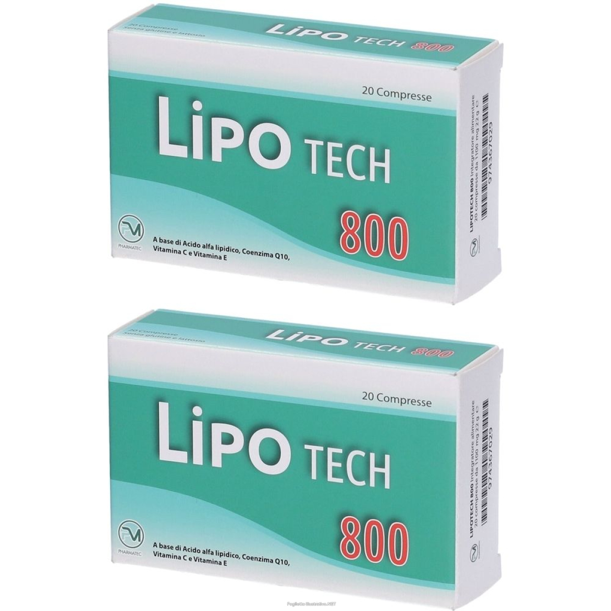 Cerca Offerte di lipo tech 800 compresse set da 2 pz e acquista online