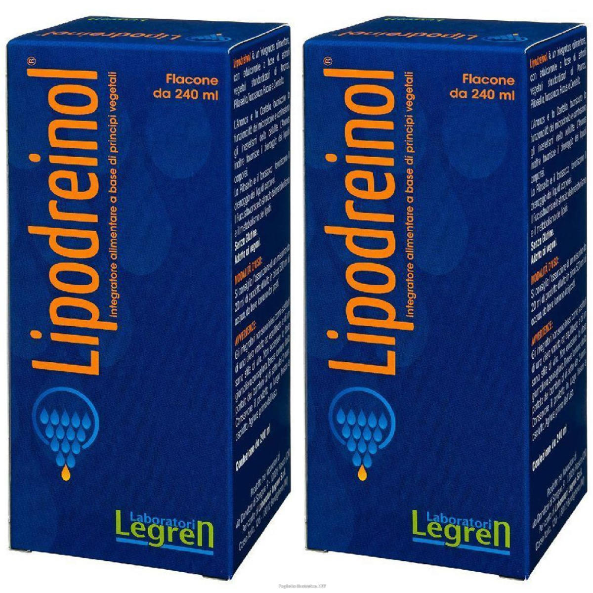 Cerca Offerte di lipodreinol 240 ml set da 2 2x240 ml gocce orali e acquista online