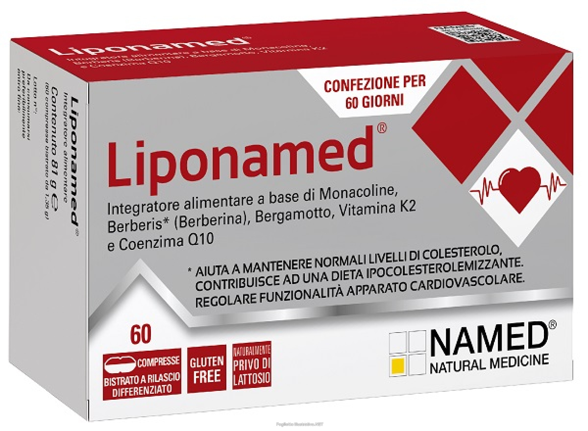 Cerca Offerte di liponamed integratore per il colesterolo e per la funzionalità dell'apparato cardiovascolare 60 compresse e acquista online