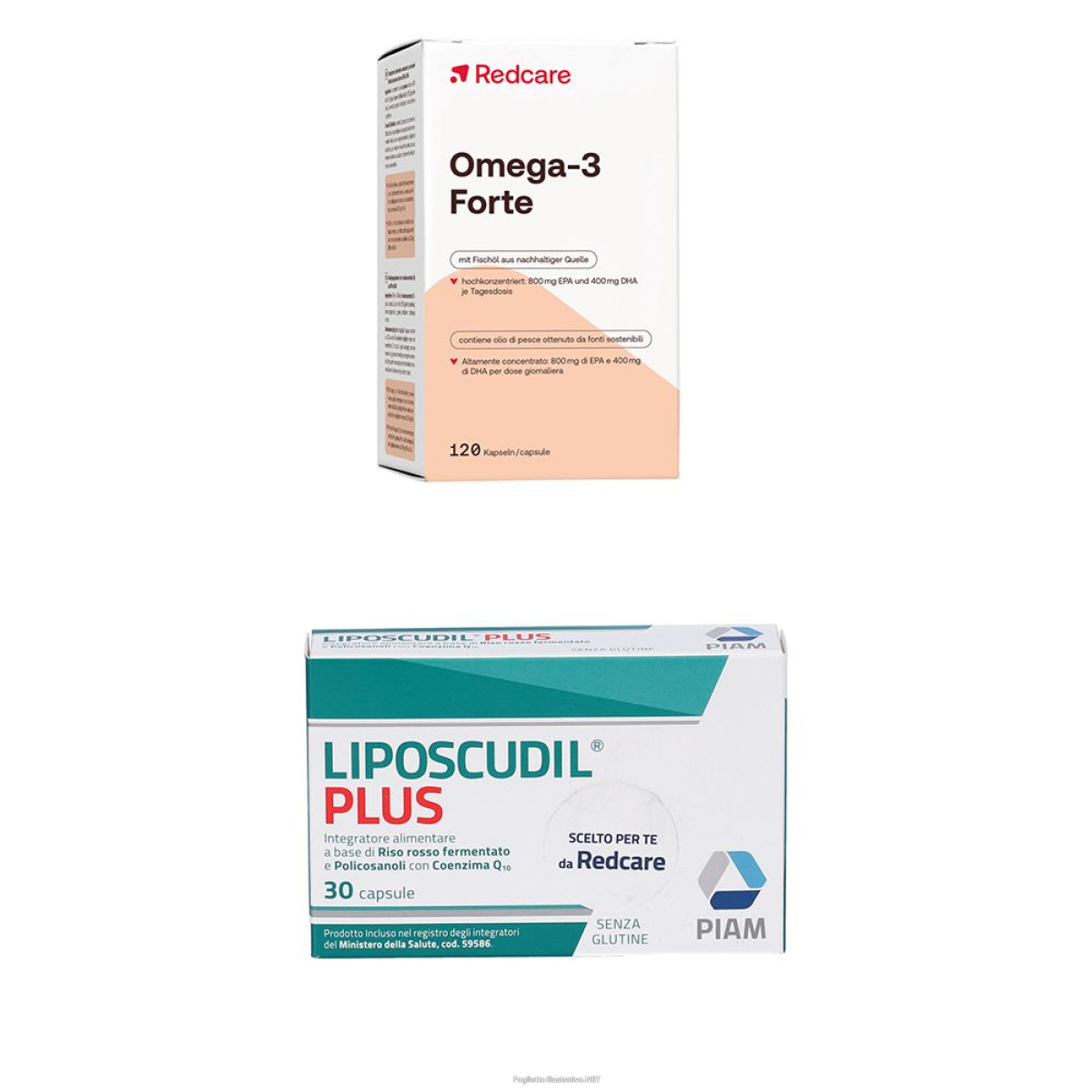 Cerca Offerte di liposcudil® plus capsule + redcare omega-3 forte capsule - risparmia i e acquista online