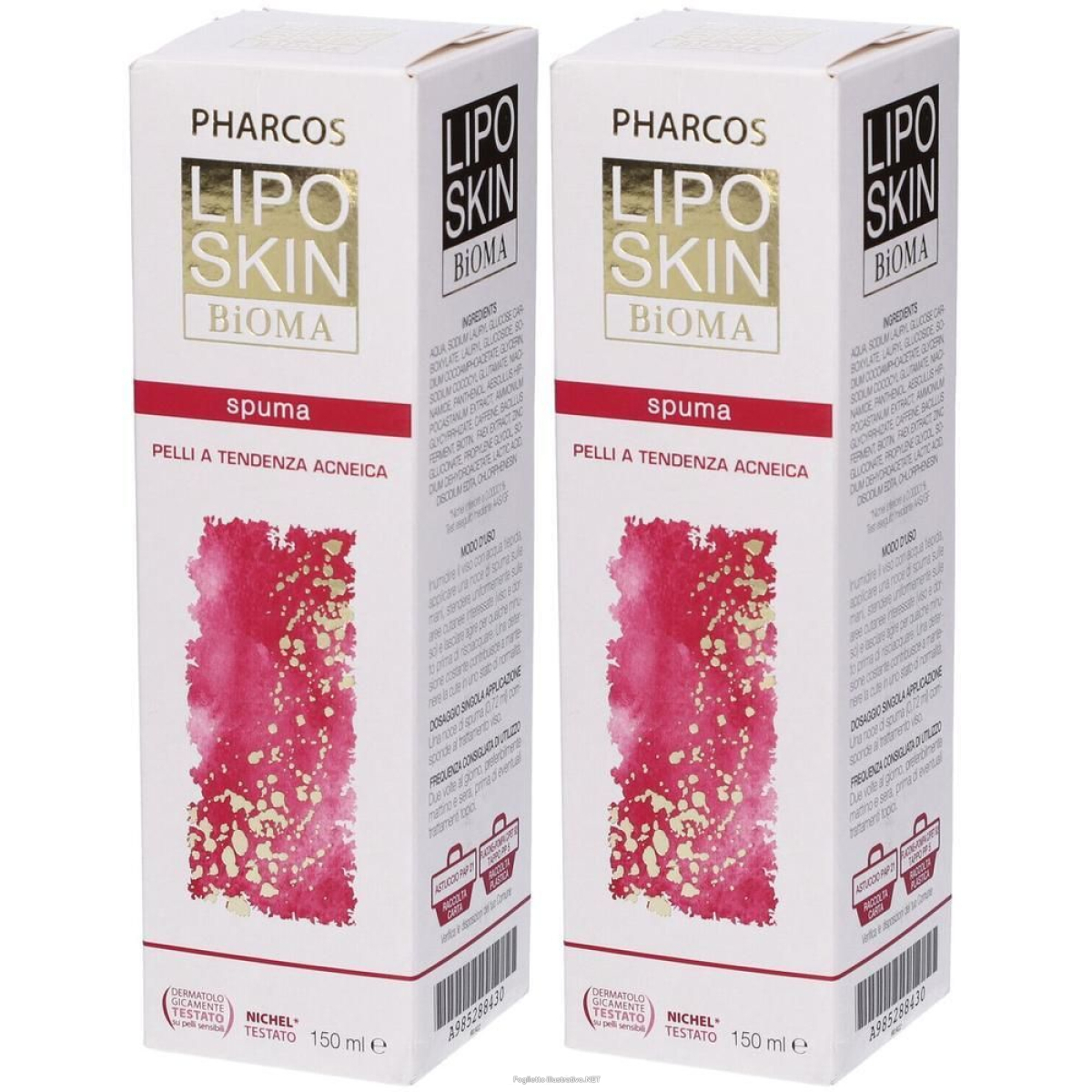 Cerca Offerte di liposkin bioma pharcos spuma 150 ml 2x150 ml e acquista online