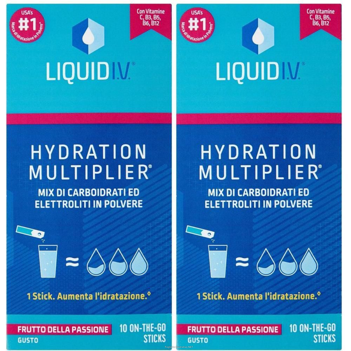 Cerca Offerte di liquid i.v. hydration multiplier passion fruit 2x160 g polvere per sol e acquista online