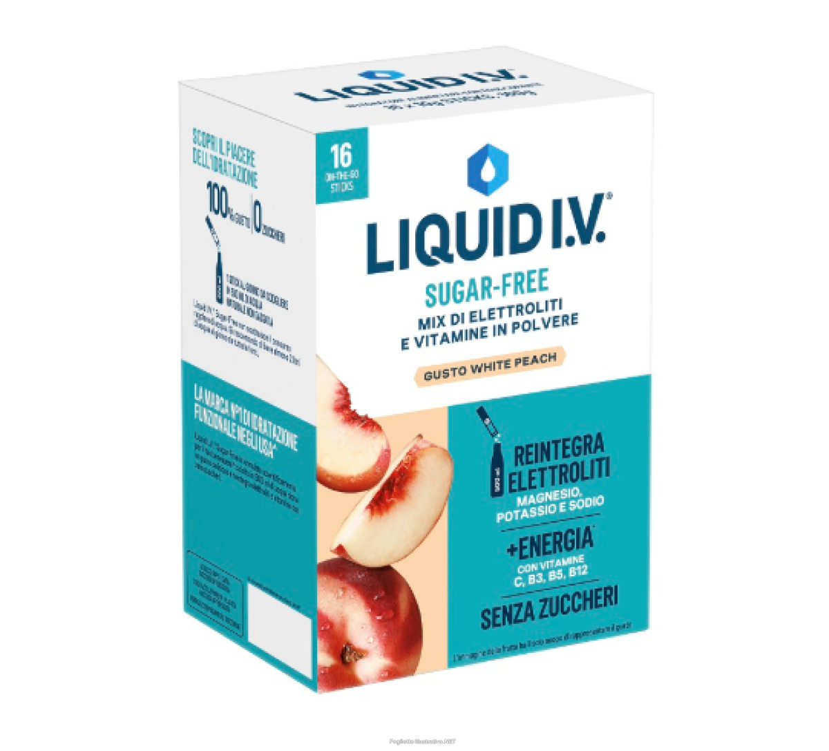 Cerca Offerte di liquid iv sugar free white peach 16 stick e acquista online