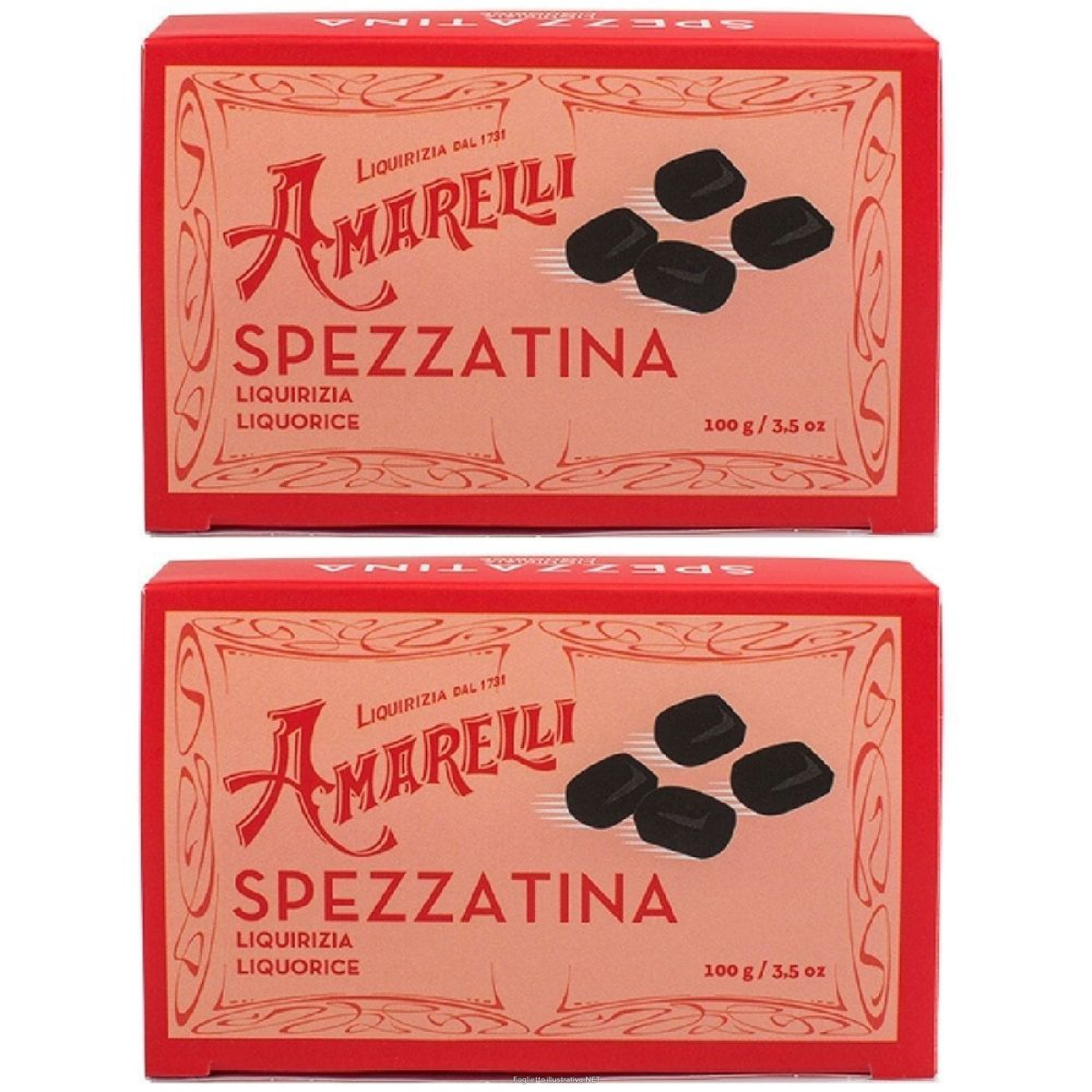 Cerca Offerte di liquirizia rossa spezzata 100 g set da 2 2x100 g e acquista online