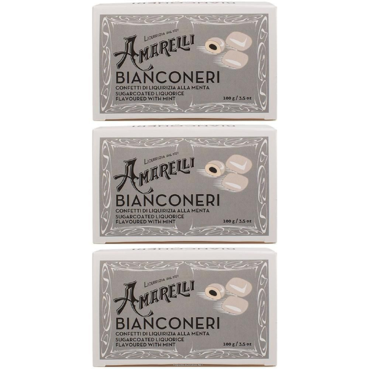 Cerca Offerte di liquirizia scatola grigia 100 g 3x100 g caramelle e acquista online