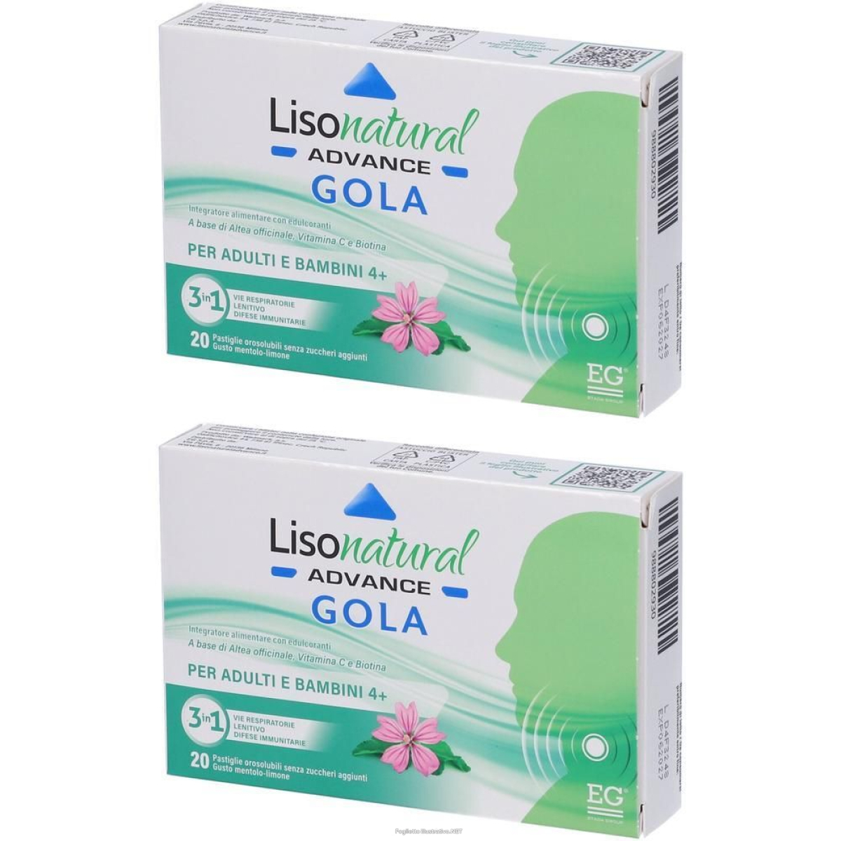 Cerca Offerte di lisonatura advance gola dona sollievo alla gola pastiglie 2x24,7 g pas e acquista online