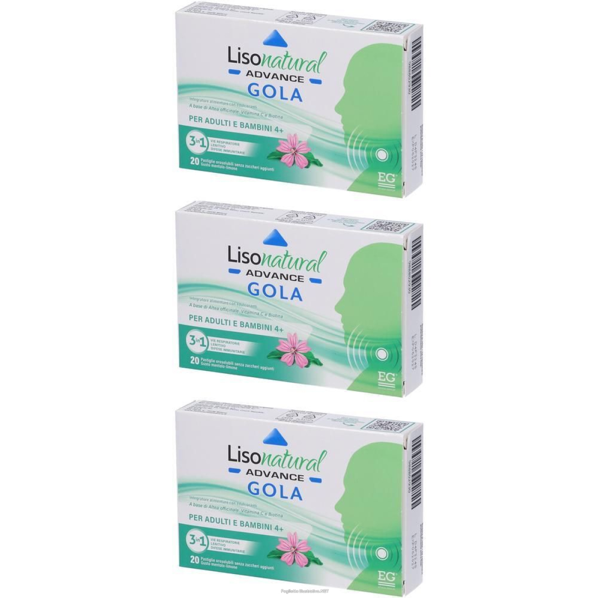 Cerca Offerte di lisonatura advance gola dona sollievo alla gola pastiglie 3x24,7 g pas e acquista online