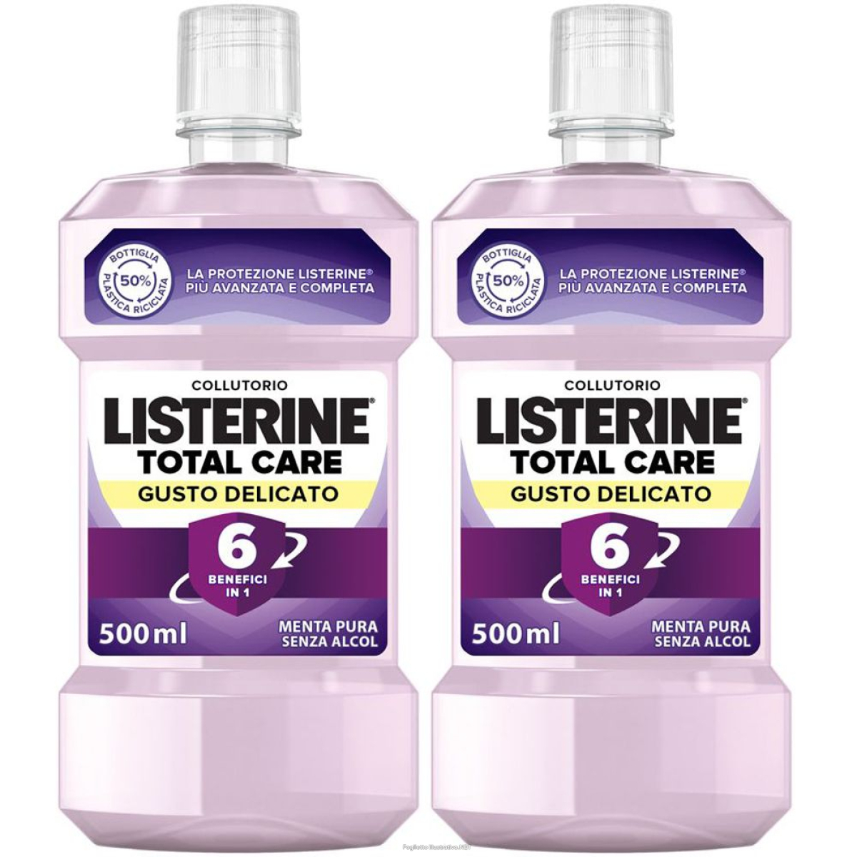 Cerca Offerte di listerine® colluttorio total care gusto delicato set da 2 2x500 ml e acquista online