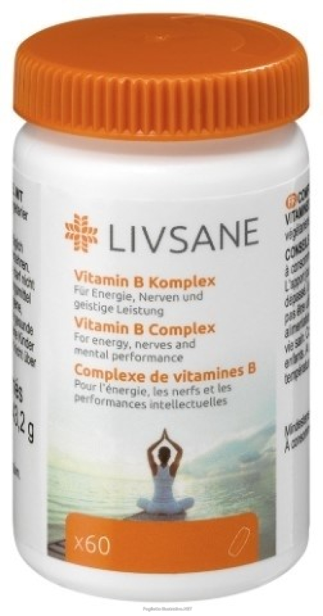 Cerca Offerte di livsane vitamina b complex - formato 60 compresse e acquista online