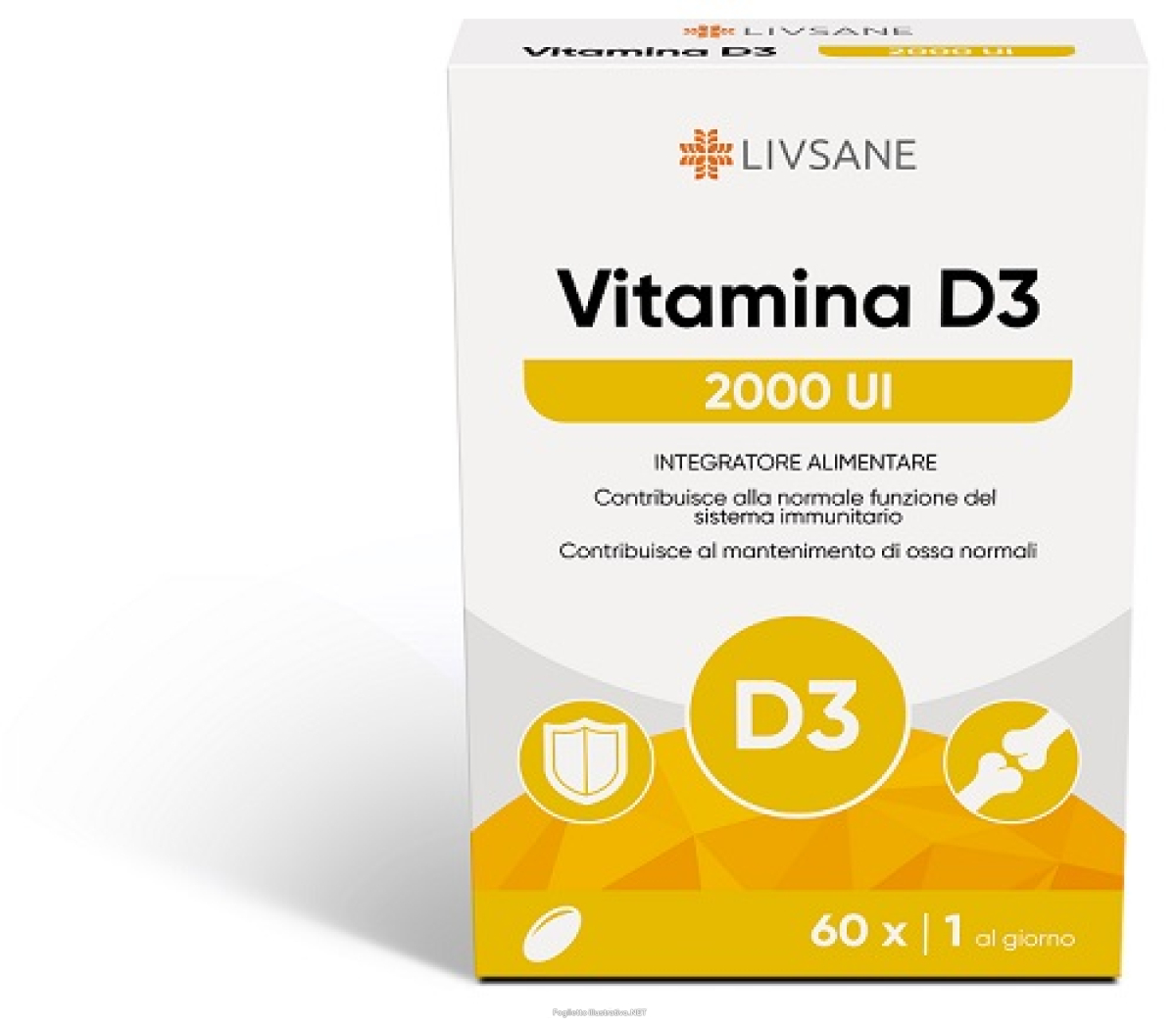 Cerca Offerte di livsane vitamina d3 2000 - formato 60 capsule e acquista online
