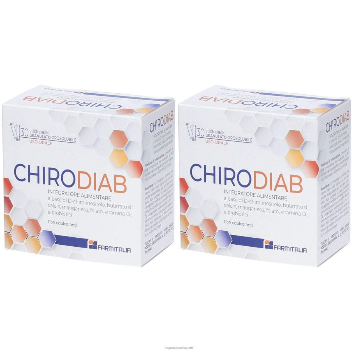 Cerca Offerte di lj pharma chirodiab stick pack set da 2 2x30 pz bustina e acquista online