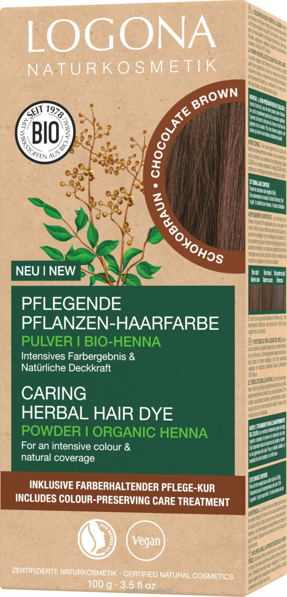 Cerca Offerte di logona tinta vegetale cioccolato - 100 g e acquista online